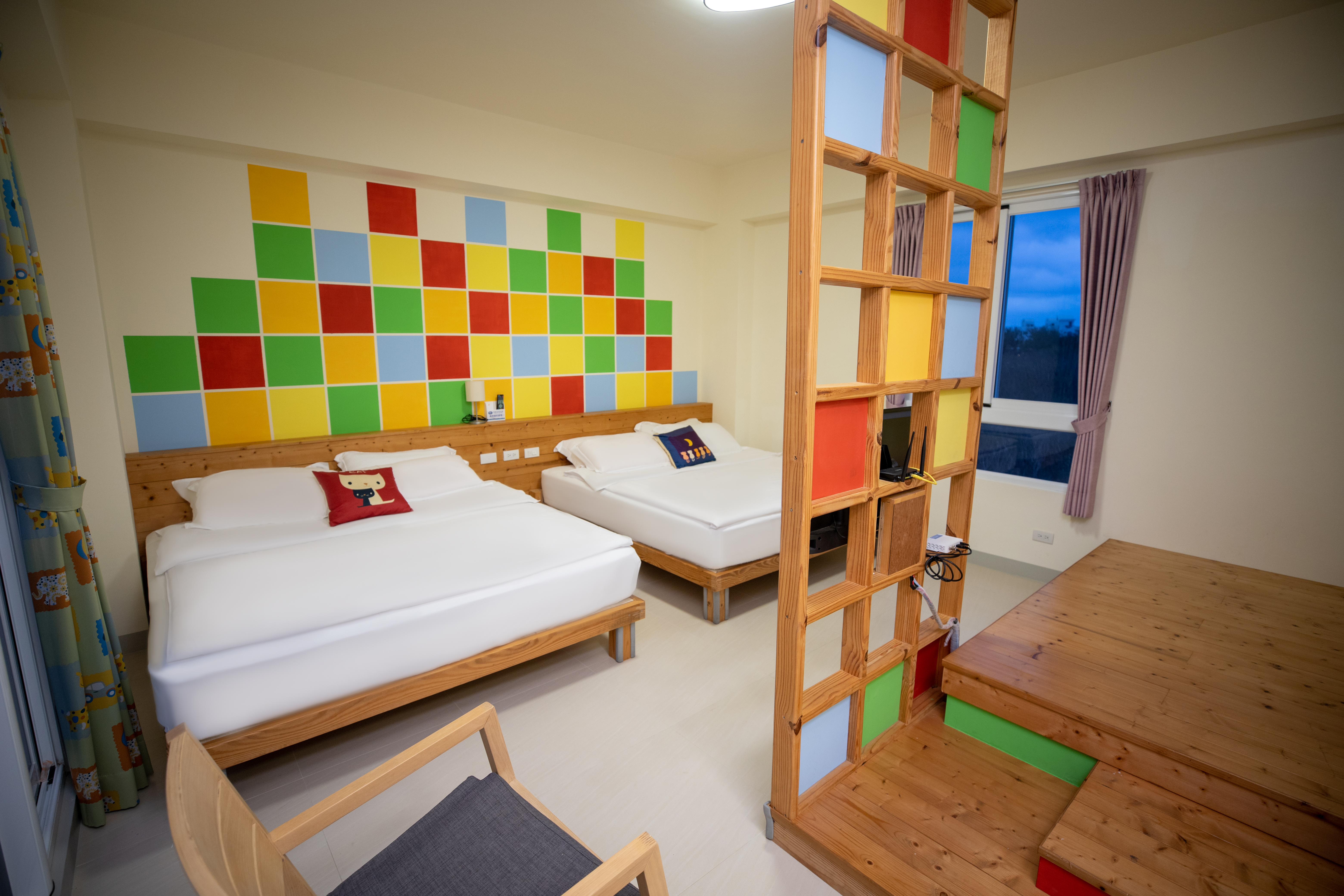 澎湖旅遊-蘋果綠四人房